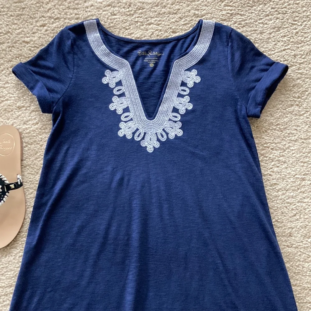 Lilly Pulitzer Maisy Swing T Shirt Dress - Picture 3 of 8